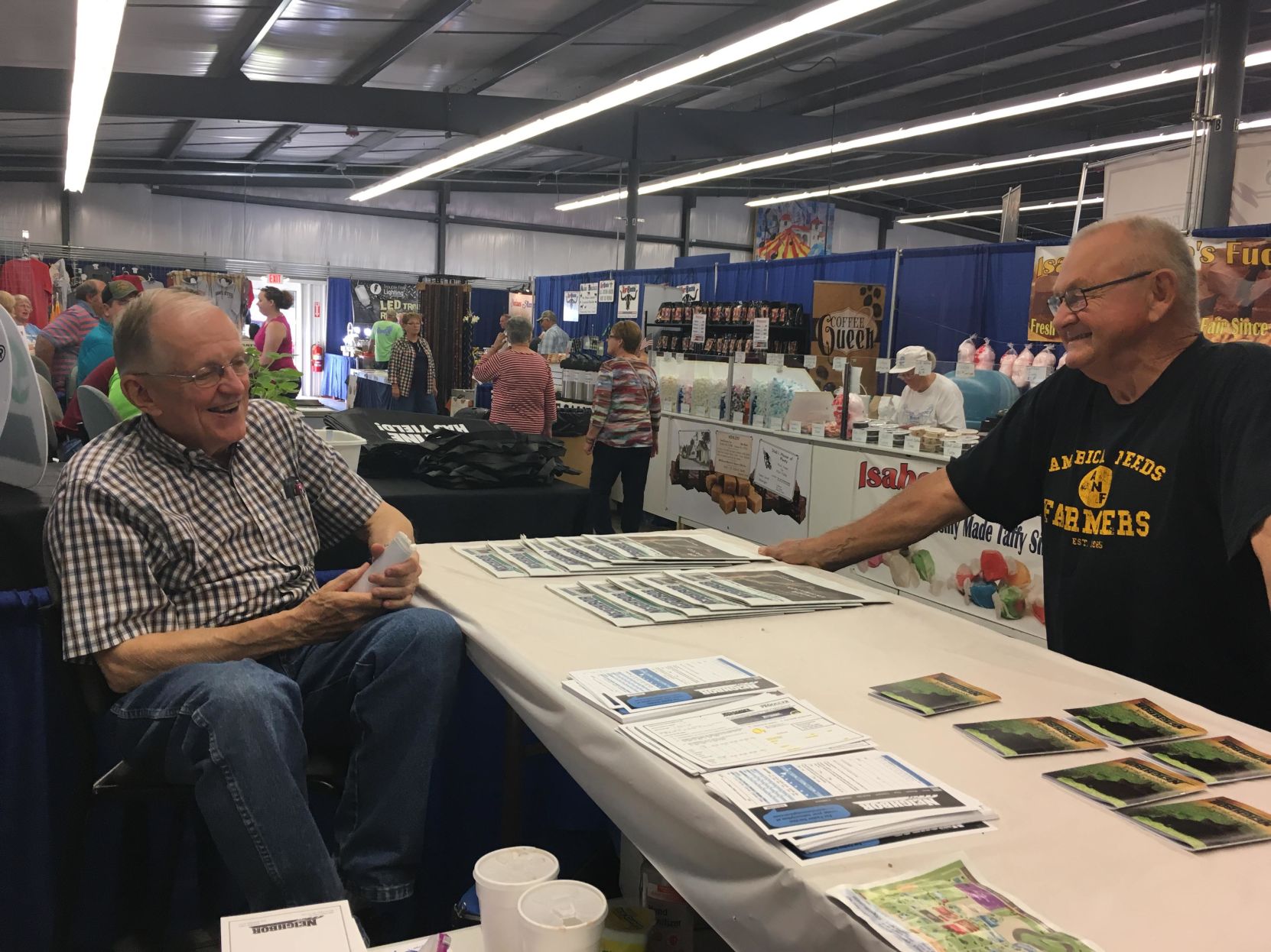 Woster Clay County Fair booth